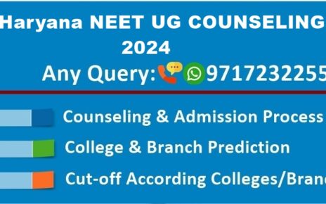Haryana neet ug counseling 2024