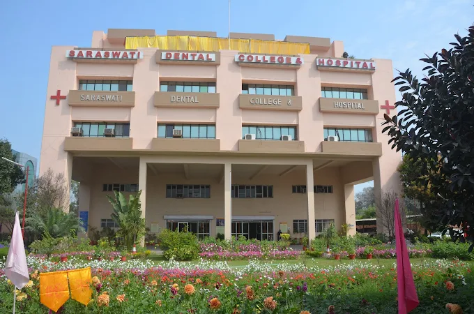 Saraswati Dental College Lucknow campus building Uttar Pradesh
